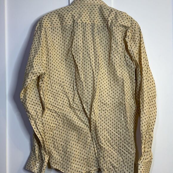 Vintage Adarsh Cotton/Linen Button Down - L - Picture 3 of 6